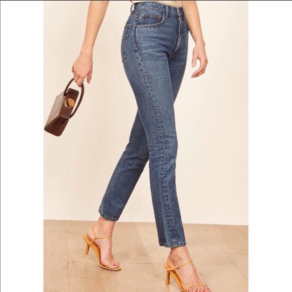 Reformation high rise jean